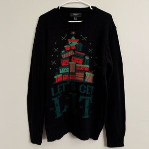 Let’s Get Lit Christmas Sweater